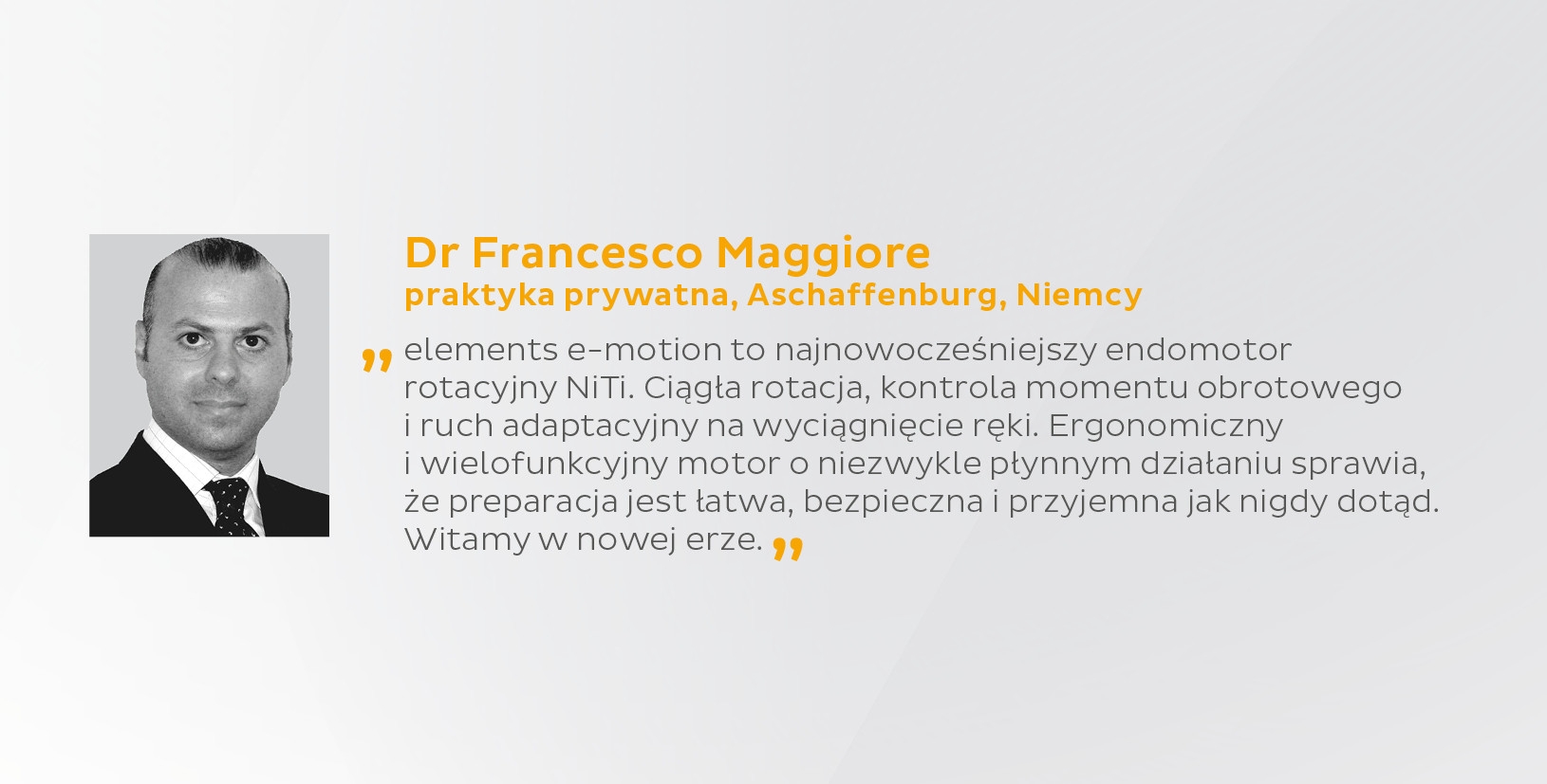 elements™ emotion Postaw na bezpieczne endo Kerr Dental